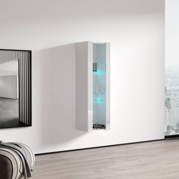 Orren Ellis Rickeisha TV Stand for TVs up to 85" with Electric